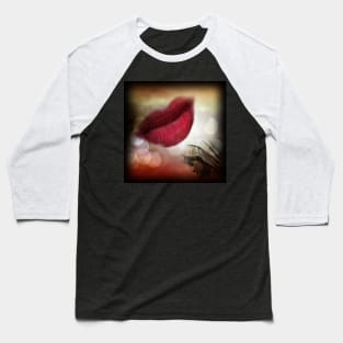 red lips Baseball T-Shirt